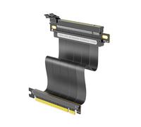 Zktfyshk Cavo di prolunga PCIe4.0 90/180 gradi Design per ITX Miniatura Case Riduzione Temperatura di Funzionamento GPU Slot Riser