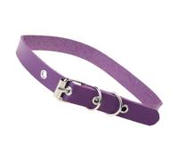 Zktfyshk Collana da discoteca, per cosplay, gotico, punk, rock, girocollo, regolabile, in pelle PU, per giovani alla moda, 43cm, width 1.5cm, Pelle