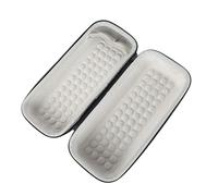 Zktfyshk Custodia da viaggio resistente per altoparlanti trasportabili, custodia permanente evita contro graffi interno sottile per rispondere a una custodia silenziosa