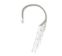 Zktfyshk Elegante collana con nappe con catena regolabile, design leggero per le donne gioielli alla moda perle finte accenti, As shown in the figure, lega, perle finte