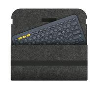 Zktfyshk Moda Portatile LANA FELTRO Caso Per K380 K480 Tastiera Del Manicotto Della Copertura Del Sacchetto Per Il Caso Solo Feltro Sacchetto Della Tastiera Copertura Dell'unità di elaborazione