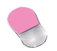 Zktfyshk Pad Con Poggiapolso Ergonomico Pad Comodo Polso Del Computer Per Il Computer Portatile Mousepad Ufficio Casa Silicone Trasparente Con