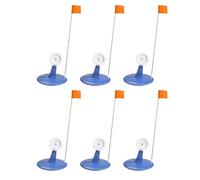 Zktfyshk Set di 6 indicatori di direzione per la pesca sul ghiaccio, resistenti al freddo, per la pesca invernale sul ghiaccio