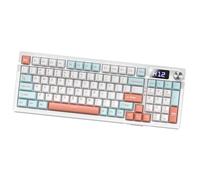 Zktfyshk Set di tasti interconnessi a grandezza naturale con tecnologia di modifica del codice NUMERO Struttura di soppressione del rumore a 5 fasi e connessione di controllo audiovisivo fisico Keycap