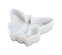 Zktfyshk Stampi per candele in silicone a forma di farfalla, a forma di cuore e ali per candele in resina epossidica, sapone, cioccolato