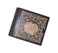 Zktfyshk Tarocchi Scatola di immagazzinaggio di carte Contenitore portatile Astrologia Trinkets Box Divinazione Card Storage Case Piccolo Tesoro Titolare Tarocchi