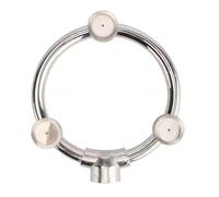 Zktfyshk Testa spray professionale in acciaio inox per irrigazione efficiente del giardino, conservazione dell'acqua e spray da giardino a prova di ugello rotondo