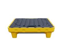 zktoermn Piattaforma Anti-sversamento, Pallet Anti-sversamento Modulari, Vassoio Modulare, per Secchio di Vernice Impilabile(650x650x170mm)