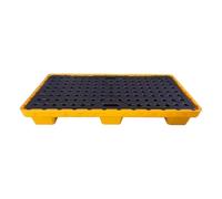 zktoermn Piattaforma Anti-sversamento, Pallet Anti-sversamento Modulari, Vassoio Modulare, per Secchio di Vernice Impilabile(1250x650x170mm)