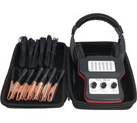 ZKTOOL 6 Canali Rilevatore di Suoni del Motore e Strumento di Prova, per Sistema Telaio Auto, Orecchie Elettroniche per Veicoli, Kit Diagnostico con Stetoscopio Elettronico per Orecchie e Cuffie