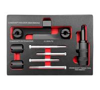 ZKTOOL Kit di strumenti di bloccaggio dell'albero a camme per la messa in fase del motore, compatibile con Volvo S40 S60 XC90, strumenti di messa in fase dell'albero motore, OEM 9995451, 9995452