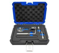 ZKTOOL Kit di strumenti per la messa in fase del motore, compatibile con Ford Transit 2.2 3.2 TDCi Diesel, perno di bloccaggio albero motore, strumento di allineamento catena, OEM 303-1310, 303-698