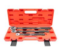 ZKTOOL Set di 3 chiavi dinamometriche, 1/4'' 5-25NM, 3/8'' 10-60NM, 1/2'' 20-210NM, set di chiavi a cricchetto, chiave a cricchetto a sgancio rapido, adatto per la maggior parte degli scenari di