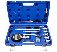 ZKTOOL Tester di Compressione per Motore, Manometro per Cilindro, Misuratore di Compressione Digitale 250 PSI, Kit Tester di Compressione del Cilindro, Kit di Compressione per Compressa
