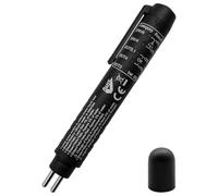 ZKTOOL Universale Tester Liquido Freni per DOT3 DOT4 DOT5 ENV4 ENV6, Penna Test Qualita Olio Freni con Indicatore a 5 LED, Misuratore Umidita Olio Freni, Controllo Igrometro Liquido Freni