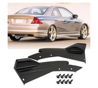 ZKUZKA 2 Pezzi Spoiler per Paraurti Posteriore Auto per Subaru Levorg 2014-2020, Spoiler per Angolo di Avvolgimento Diffusore,A-Bright Black