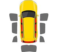 ZKUZKA Parasole da Finestrino per Audi A6 Before-2007, Tenda Parasole Magnetica A Cassetta, Parasole Dell'Auto Block Raggi UV,F-7pcs(wholecar)