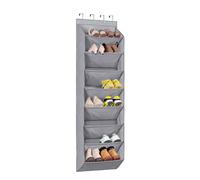 Zkydhbd 1 set organizer da appendere alla porta in tessuto Oxford per scarpe, scarpiera per camera da letto, bagno, armadio