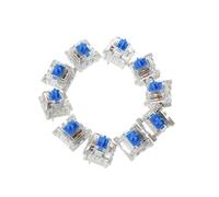 Zkydhbd 10 pz/set Per Tastiera Meccanica MX Clone Interruttori Blu Test Per Albero Chiave 3Pins