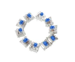 Zkydhbd 10 pz/set Per Tastiera Meccanica MX Clone Interruttori Blu Test Per Albero Chiave 3Pins