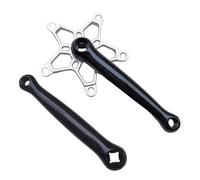 Zkydhbd 170mm Nero Pedivella Ricambio Per Mountain Biciclette In Lega di Alluminio Montaggio Diretto Pedivella Set Biciclette Pedale Della Bici