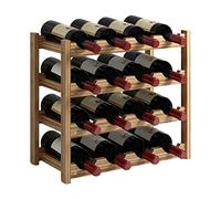 Zkydhbd 2/3/4 livelli in piedi portabottiglie in legno organizzatori casa festa espositore scaffale decorazione titolari accessori vino rack vino legno per pavimento