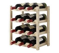 Zkydhbd 2/3/4 livelli in piedi portabottiglie in legno organizzatori casa festa espositore scaffale decorazione titolari accessori vino rack vino legno per pavimento