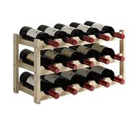 Zkydhbd 2/3/4 livelli in piedi portabottiglie in legno organizzatori casa festa espositore scaffale decorazione titolari accessori vino rack vino legno per pavimento