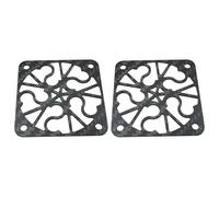 Zkydhbd 2 coperture per ventola di raffreddamento del motore elettrico in fibra di carbonio per protezioni e raffreddamento migliorato nel telecomando del veicolo copertura della ventola di