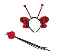 Zkydhbd 2 pezzi kit costume api per bambini adulti angell bacchetta occhiali da sole api fascia per feste di Halloween Cosplay puntelli api accessori per costume
