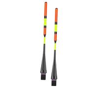 Zkydhbd 2Pcs Top Mount Boe Notte Strumento di Pesca Sensibile Luminoso Luminoso Galleggiante Glow Bobine Galleggianti Top Mount Notte Pesca Galleggiante