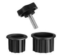 Zkydhbd 2Set Ombrello Foro Anelli Tappi Copertura Ombrello Base Stand Parte di Ricambio Per Cortile Patio Tavolo Deck Manopola di Ricambio Parti di Mobili Esterni