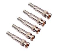 Zkydhbd 3. BNC maschio Twist Connector Saldatura Per CCTV Cavo video Raccordi di installazione facile Senza saldatura BNC Connettore