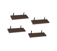 Zkydhbd 4 Strati Mensole Montaggio A Parete Scaffale di Immagazzinaggio Set Innovativo Appeso A Parete Mensole Per Organizzazione Casa Bag