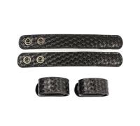 Zkydhbd 4Pcs Doppio Pulsante Cintura Keeper Duty Belt Keeper Con Doppio Pulsante Per 2.28Inch Cinture di Lavoro di Fissaggio Esterno Attrezzatura Esterna