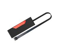 Zkydhbd 5Port PC Mozzi di Raffreddamento 12V 4Pin Pwms Fan Speed Control Connettori di Alimentazione Per Più Case Fan Back Sticker Mount