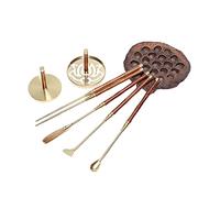Zkydhbd 6 pz/set Strada Strumento Pale Cucchiaio Fare Set Forniture Per La Casa Per Il Tempio Accessorio Tool Set