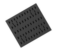 Zkydhbd Accessori di stoccaggio leggeri del pannello forato di capacità elevata per la cucina del bagno della stanza dei giochi Organizzazione pannelli di parete multi funzionale Pegboard scaffalatura