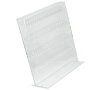 Zkydhbd Acrilici Trasparenti Espositore Gioielli Espositore Trasparente Multistrato Orecchini Collane Pannello di Immagazzinaggio Accessori Organizzatori