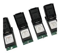 Zkydhbd Adattatori per chip EMMC ad alta conducibilità Set BGA100 BGA153 BGA169 BGA162 BGA221 Varianti per operazioni di programmazione Adattatori EMMC per riparazioni elettroniche