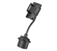 Zkydhbd Aggiornamenti portabicchieri auto supporto per telefoni cellulari con rotazione a 360 e collo d'oca girevole sicuro supporto per portabicchieri multipli