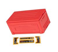 Zkydhbd Avventura Campeggio Scena Display Caso di Immagazzinaggio Per 1/10 1/8 Scala Arrampicata Auto Simulazione Dettagliata E Impatti Resistente Ad Alta Resistenza Crawlers Accessori Auto