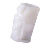 Zkydhbd Bambini amichevole Impilabile Orso Silicone Materiali Sicuri Artigianato Set Per Sapone Intonaci Creazione Arte Ri