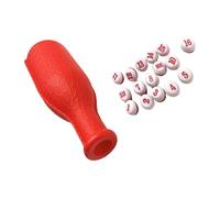 Zkydhbd Biliardo Piscina Shaker Bottiglia Biliardo Shaker Bottiglia 16 Palline Numerate Pool Dadi Biliardo Accessorio di intrattenimento Pool Gioco Dadi
