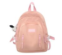 Zkydhbd Borsa a tracolla a doppia tracolla per ragazza studentessa grande capacità zaino per il ritorno a scuola zaino versatile zaino da viaggio zaino portatile, B