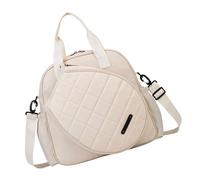 Zkydhbd Borsa per racchetta da badminton leggera impermeabile con tracolla rimovibile regolabile per attrezzatura da tennis con cuciture rinforzate attrezzature sportive