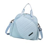 Zkydhbd Borsa per racchetta da badminton leggera impermeabile con tracolla rimovibile regolabile per attrezzatura da tennis con cuciture rinforzate attrezzature sportive