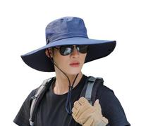 Zkydhbd Cappelli da pesca cappelli da sole per uomo donna protezione cappello per pesca all'aperto spiaggia escursionismo giardino pieghevole protezioni cappello