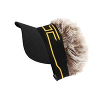 Zkydhbd Cappelli Halloween Cappello Peloso Copricapo Nero Mito Testa Coprire per Parrucche Scherzo Halloween Mito Nero Cappello Cartone Animato Copricapo