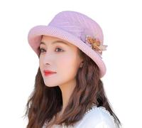 Zkydhbd Cappello alla pescatora in tessuto alla moda, vestibilità regolabile, leggero, per donne e uomini, spiaggia, viaggi, essenziale in quattro colori neutri alla moda unisex sole, A, Taglia unica